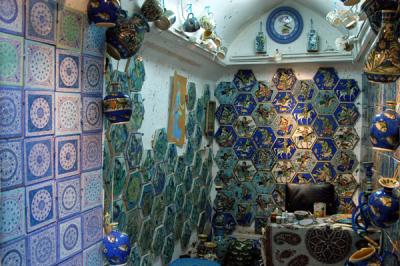 Persian tile shop