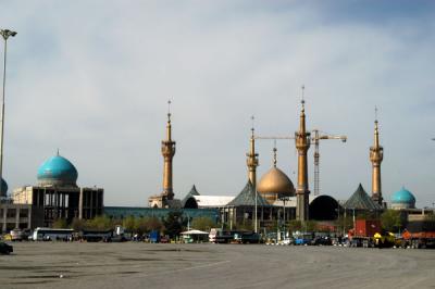 Each minaret of the tomb of Imam Khomeini is 91m tall, 1m for each year of his life