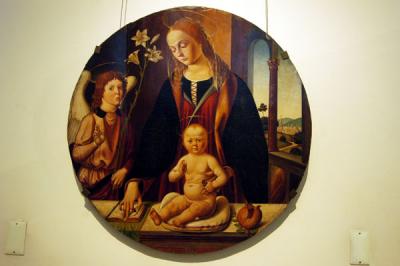 Biagio DAntonio (1446-1508) Madonna and Child with an Angel