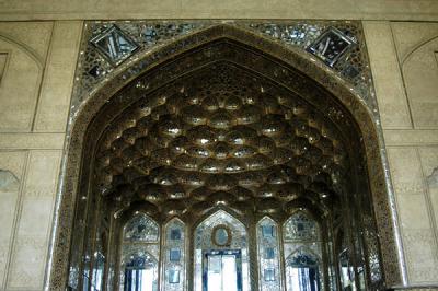 Persian mirrorwork, Chehel Sotun Palace, 1706