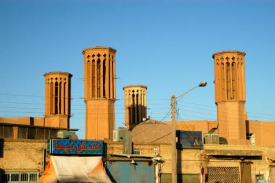 Windtowers of the Ab Anbar near Amir Chakhmaq