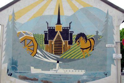 Mural, Grønslads gate