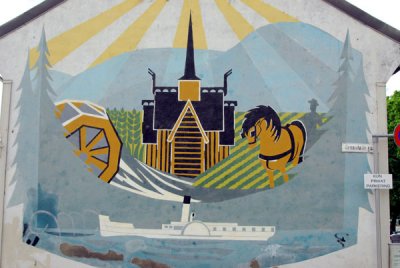 Mural, Grnslads gate