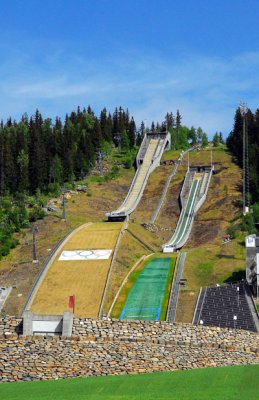 Ski jumps, Lillehammer