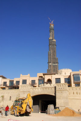 Burj Dubai and the Old Town Island
