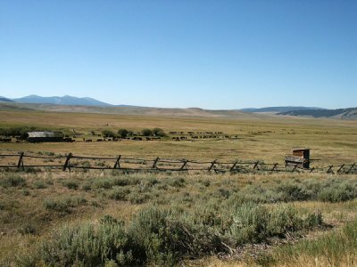 Ranchland of southwestern Montana