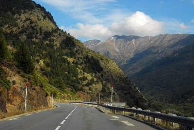 France Route N320 - Col de Puymorens, Pyrnes Orientales