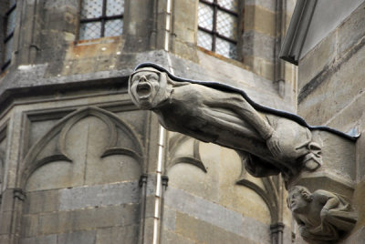 Waterspout, Basilique St-Nazaire, Carcassonne