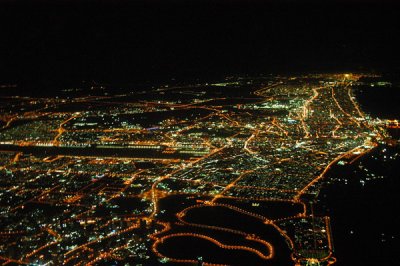 Dubai at night