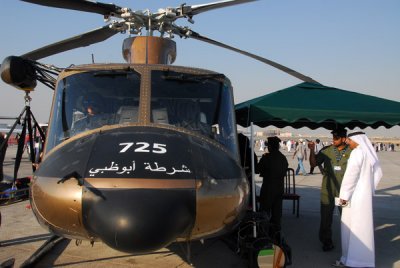 Abu Dhabi Police Bell 412, Dubai Airshow