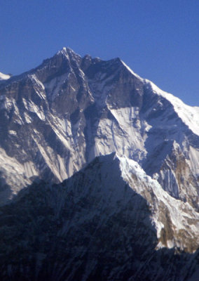 Lhotse (8516m/27,940ft) world's 4th highest mountain - Nepal/Tibet Himalaya