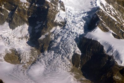Glacier coming off of Numbur, Nepal Himalaya