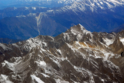 Lower Himalayan ranges south of Gauri Shankar, Nepal