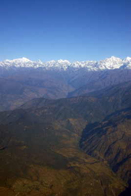 Himalayan foothills near Kathmandu