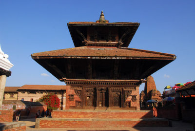 Krishna Temple, Char Dham, west end of Durbar Square, Bhaktapur