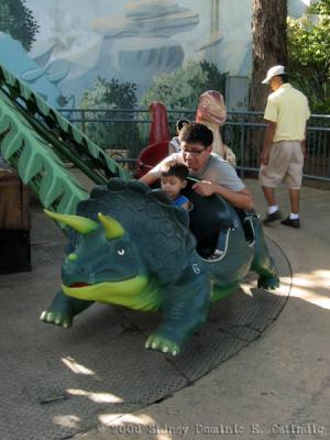 The dino ride
