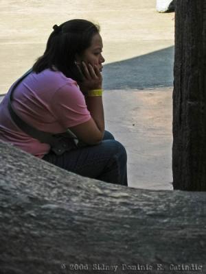 Tired mother