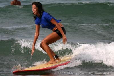 Wahine Longboard: Nikki again