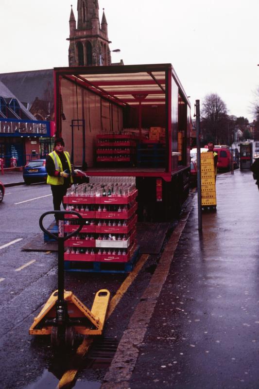 Delivering Coca-Cola