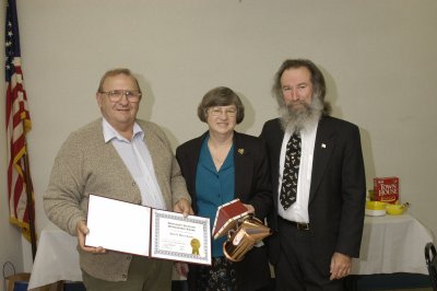 Paul & Marie Krepicz receive Honorary Life Membership award