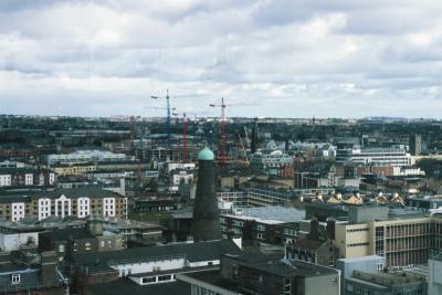 View of Dublin from the top of the Guinness Warehouse