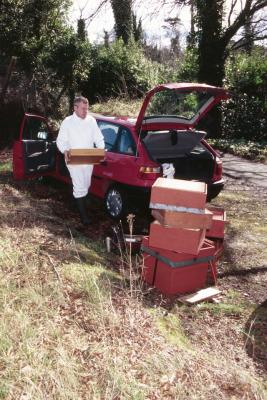 Getting equipment to the hives