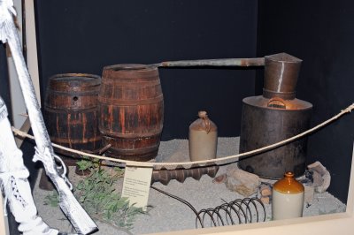 An Irish still in the Ulster American Folk Park
