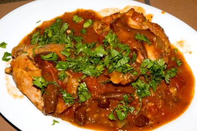 chicken cacciatore (another preparation)