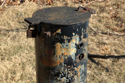 borehole closeup