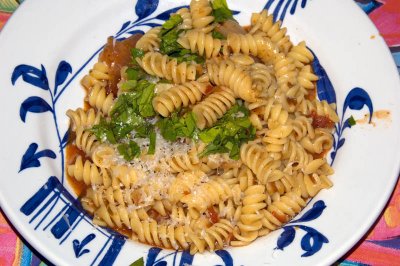 pasta with beef sauce