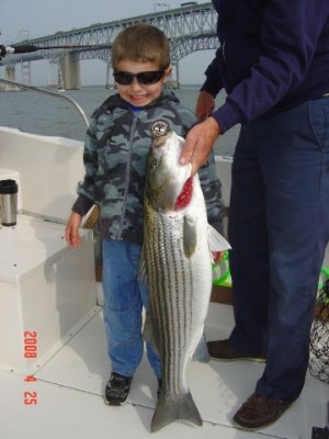 5 year old Thomas landed this one