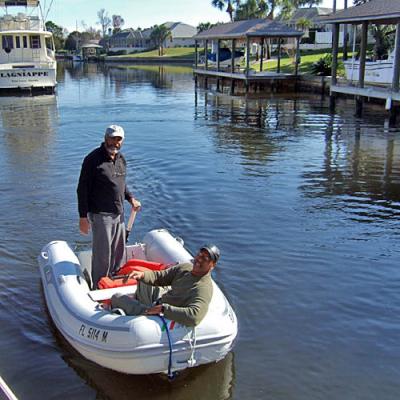 Dinghy in the Canal