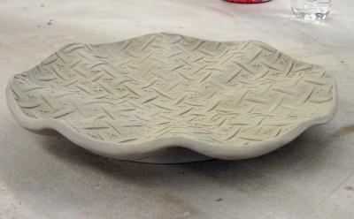 Textured Plate - On Foot