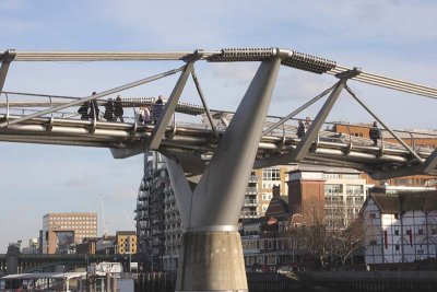 Boater's View MillenniumBridge