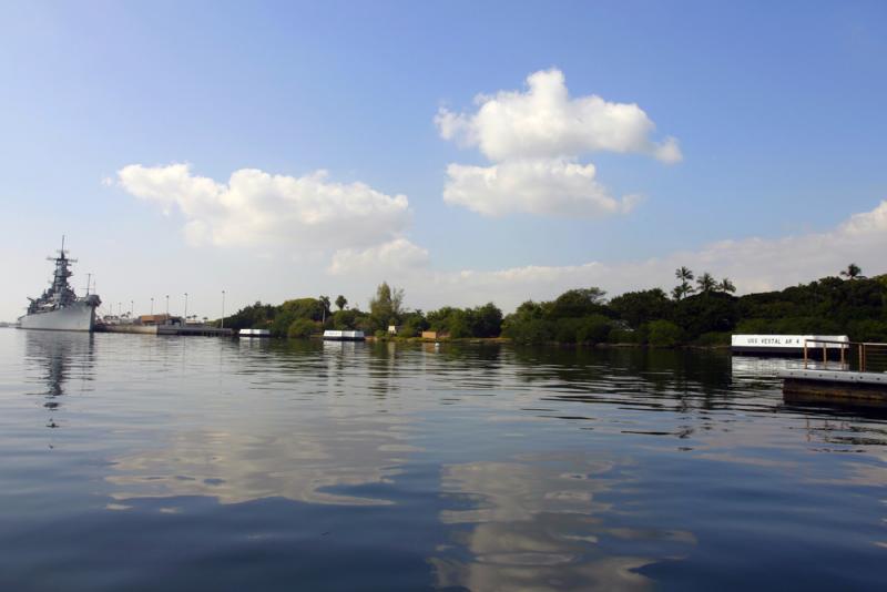 Ford Island and the USS Missouri