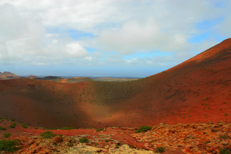 Colored Volcanic Landscape - Timanfaya National Park