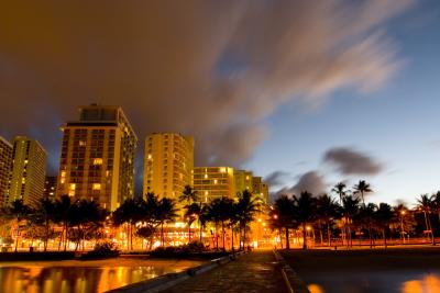 Sunrise at Waikiki Beach II