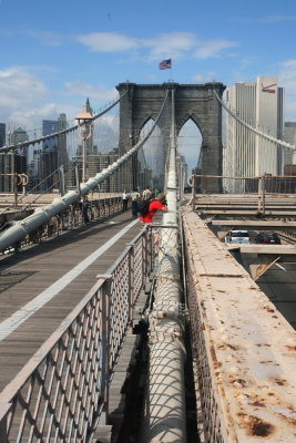 Brooklyn Bridge Wide Angle