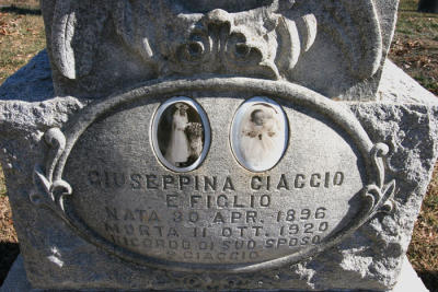Giuseppina Ciaco- Mt Carmel Cemetary