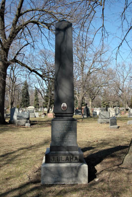 Blaha Jan and Josefa  Bohemian National Cemetery