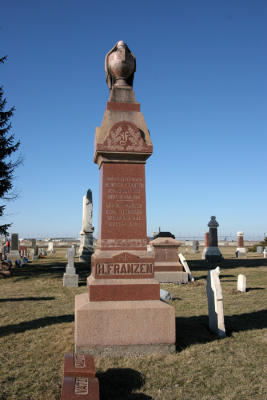 Franzen, Heinrich & Louise St John's Joannes Cemetary