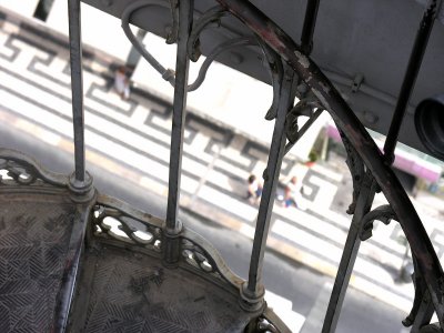 Lisboa, view from the top of the elevador do Carmo