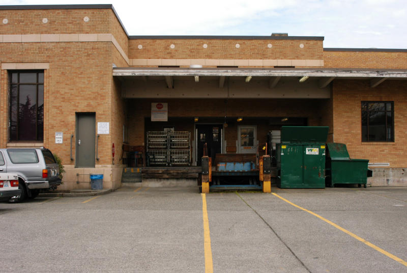 Post Office loading dock