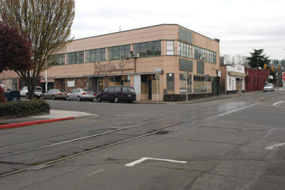 Coffee shop building