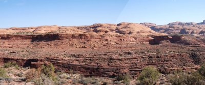 Panorama of Poison Spider Mesa from the south