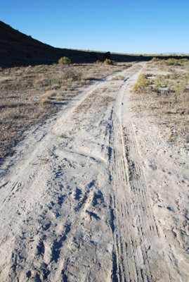 Early part of the route looked like this: nothing exciting