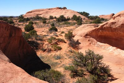 The alcove, from above