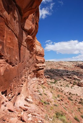 Wall near Gold Bar Tower