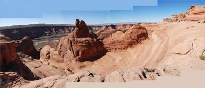 Salt Wash Canyon panorama