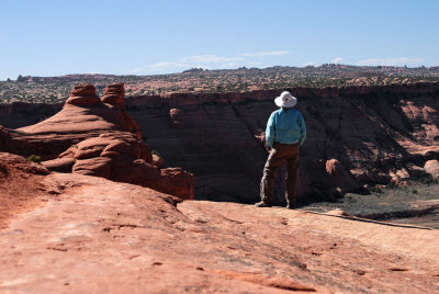 Fulfillment: gazing upon the canyon